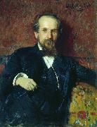 Ilya Repin, Portrait of the painter Pavel Petrovich Chistyakov